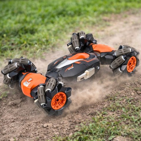 Samochód Zdalnie Sterowany RC Do Driftu Akrobacji Twist Pomarańczowy 1:16