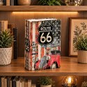 Książka Sejf Na Klucz Mała Kasetka Skrytka Na Pieniądze Route 66