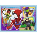 Puzzle - 4w1 (12, 15, 20, 24) - Ekipa Spiday"a - Trefl 34611
