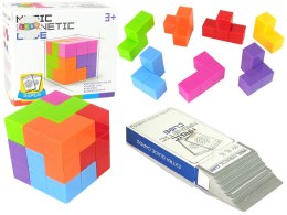 Kostka Logiczna Do Układania Magnetyczna Dwustronne Karty 108 Wyzwań