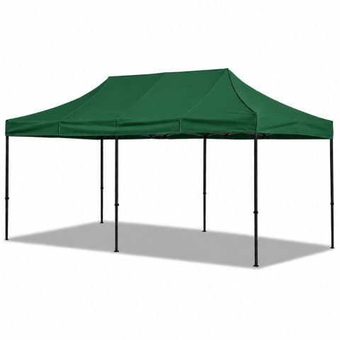 Namiot Ekspresowy Ogrodowy Cateringowy Pawilon Handlowy Zielony 3x6 M