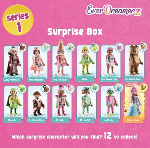 Playmobil EverDreamerz 70389 Surprise Box - Pudełko Niespodzianka z Figurką Seria 1
