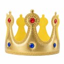 Zestaw Akcesoria Do Przebrania Króla Korona Berło Dla Dzieci Złote