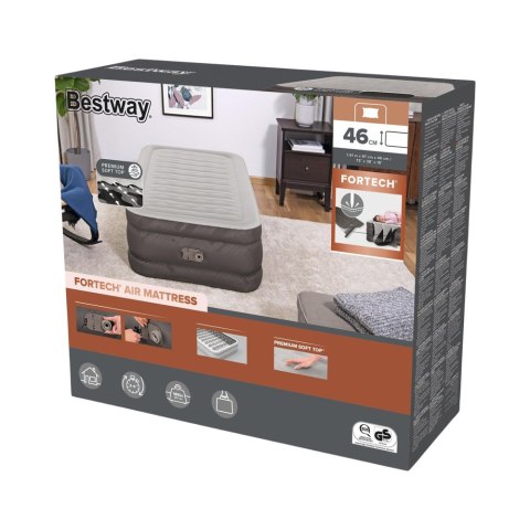 Materac Jednoosobowy Dmuchany Z Pompką Elektryczną 191 x 97cm Bestway 69048