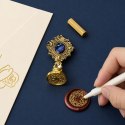 Zestaw Do Pieczęci Woskowych Stempel Wosk Lakowy Do Ozdabiania