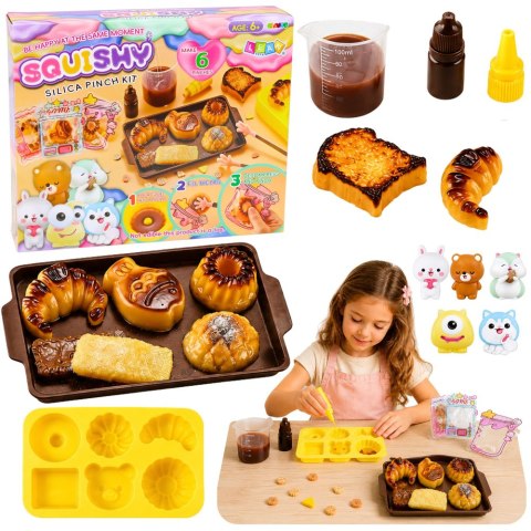 Zestaw Kreatywny Plastyczny Tworzenie Squishy Ozdobne Wypieki Ciastka DIY