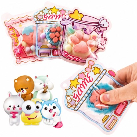 Zestaw Kreatywny Plastyczny Tworzenie Squishy Ozdobne Zwierzaki DIY