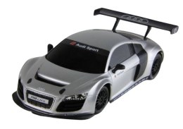Auto R/C Zdalnie Sterowane Sportowe AUDI R8 LMS Srebrne 1:24