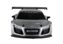 Auto R/C Zdalnie Sterowane Sportowe AUDI R8 LMS Srebrne 1:24