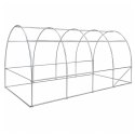 Tunel Ogrodowy Foliowy Szklarnia Na Warzywa Okna Zielony UV 4,5x2x2 M 9M²
