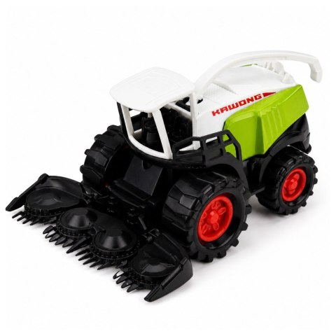 Zestaw Pojazdy Rolnicze Traktor Sieczkarnia Cysterna Rozrzutnik 1:68 4 szt.