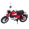 Motocykl Retro Klasyczny Metalowy Światła Czerwony 1:12