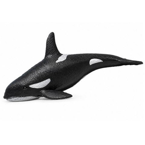 Ryba Gumowa Orka Figurka Rozciągliwa Realistyczna Ssak Morski 17,5 cm