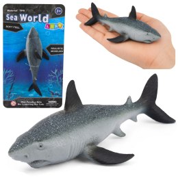 Ryba Gumowa Rekin Figurka Rozciągliwa Realistyczna Rekin Oceaniczny 18 cm