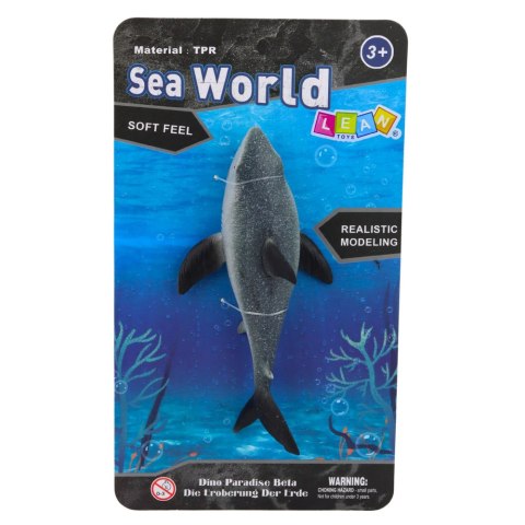 Ryba Gumowa Rekin Figurka Rozciągliwa Realistyczna Rekin Oceaniczny 18 cm