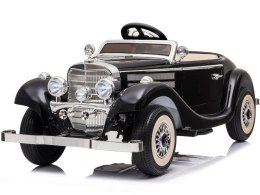Auto Na Akumulator Mercedes 540K Klasyk Premium Światła LED MP3 Czarny
