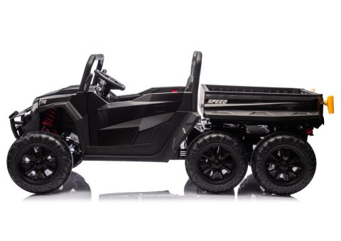 Pojazd Na Akumulator 6 Kół XB-1038A 4x4 24V Czarny