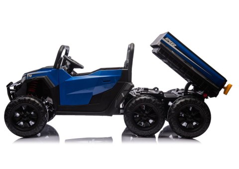 Pojazd Na Akumulator 6 Kół XB-1038A 4x4 24V Niebieski