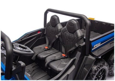 Pojazd Na Akumulator 6 Kół XB-1038A 4x4 24V Niebieski