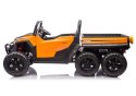 Pojazd Na Akumulator 6 Kół XB-1038A 4x4 24V Pomarańczowy