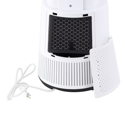 Wentylator Bezłopatkowy Podłogowy Oscylacja Timer Wyświetlacz 45W LCD PILOT