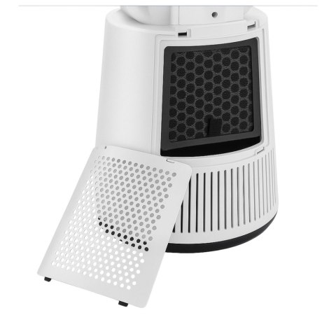 Wentylator Bezłopatkowy Podłogowy Oscylacja Timer Wyświetlacz 45W LCD PILOT