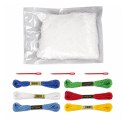 Zestaw Kreatywny Pluszaki Do Szycia Filcowe Zwierzęta Morskie DIY 6 szt.