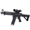 Karabin Szturmowy Na Kulki Wodne Hydrożelowe Celownik Okulary Czarny 86cm
