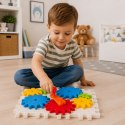 Klocki Konstrukcyjne Koła Zębate Przekładnie Korbka DIY Kolorowe 33 el.