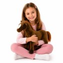 Pluszowy Koń Pluszak Maskotka Przytulanka Ciemnobrązowy 40cm x 37cm