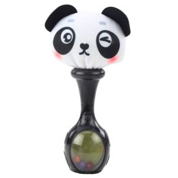Zestaw Grzechotki Sensoryczne Z Miękką Piłeczką Małpka Panda 2szt