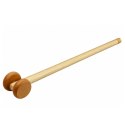 Hobby Horse Koń Na Kiju Głowa Konia Dźwięki Galopu Rżenia Beżowy 100 cm