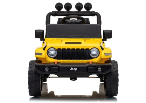 Pojazd Na Akumulator Jeep Rubicon DK-JWR558 24V Żółty