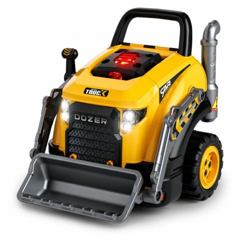 Spychacz Koparka Do Rozkręcania Mały Majsterkowicz Światła Dźwięki Para Wodna