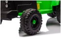 Traktor Na Akumulator CH9959B Z Przyczepą Jasno Zielony 24V