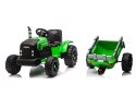 Traktor Na Akumulator CH9959B Z Przyczepą Jasno Zielony 24V