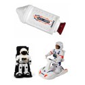 Zestaw Kosmiczny Rakiety Wahadłowiec Moduł Astronauci Światła Dźwięki