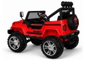 Auto na Akumulator S2388 Pilot Światła LED Radio Jeep Czerwony 4x45W