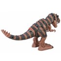 Dinozaur Na Baterie Tyranozaur Rex Chodzący Światła Dźwięk Brązowy