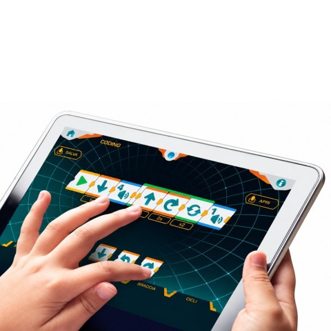 Naukowa Zabawa Zestaw Evolution Robot 2.0 Aplikacja Bluetooth Silnik Elektryczny Język Polski Clementoni 50818