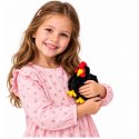 Pluszowa Kura Maskotka Przytulanka Miękka Puszysta Czarna 20 cm