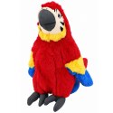 Pluszowa Papuga Ara Maskotka Miękka Przytulanka Czerwona 25 cm
