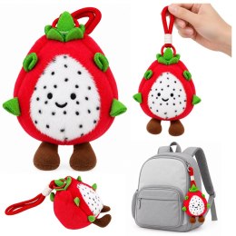 Pluszowy Brelok Smoczy Owoc Pitaya Maskotka Z Karabińczykiem 12 cm