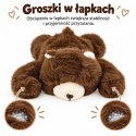 Pluszowy Niedźwiedź Przytulanka Maskotka Obciążeniowy Brązowy 30cm