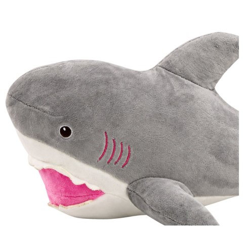 Pluszowy Rekin Maskotka Przytulanka 50cm Szary