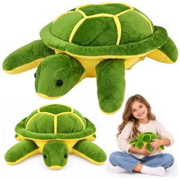 Pluszowy Żółw Maskotka Przytulanka Miękki Żółto-Zielony 23cm