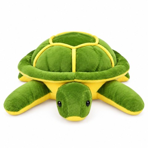 Pluszowy Żółw Maskotka Przytulanka Miękki Żółto-Zielony 33cm
