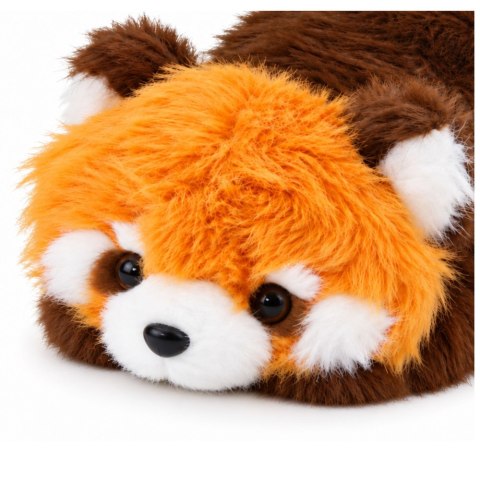 Mała Pluszowa Panda Czerwona Przytulanka Maskotka Rudawo-Brązowa 16 cm