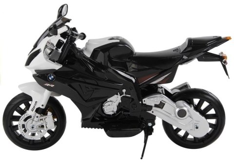 Motor Na Akumulator BMW S1000RR Dla Dzieci Czarny Trójkołowy
