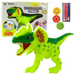 Projektor Dinozaur Do Rysowania Malowania 18 Obrazków Pisaki 2w1